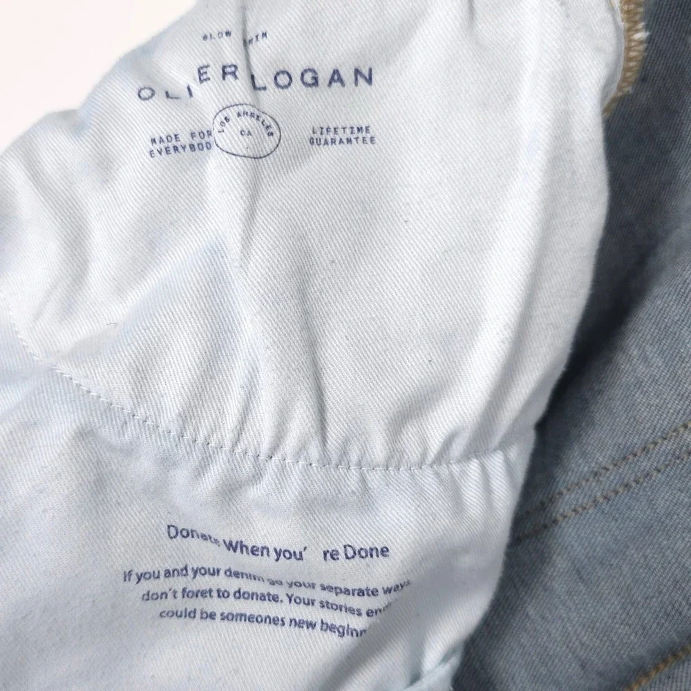 OLIVER LOGAN Women's Jeans Size 35 Madison Wide‎ Leg Slow Denim